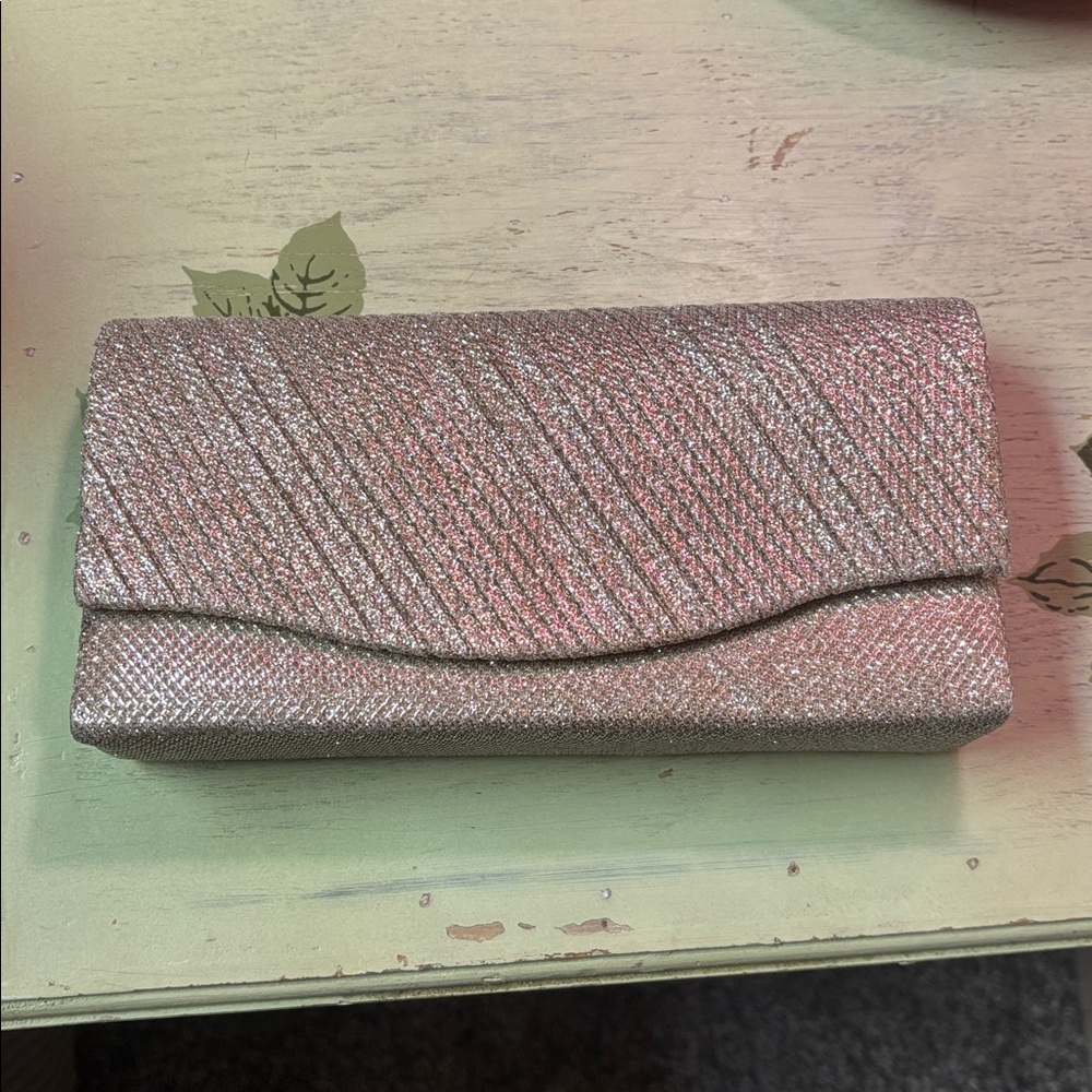 Elegant Silver Clutch